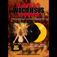 WACO JESUS Receptive When Beaten LP BLACK [VINYL 12"]